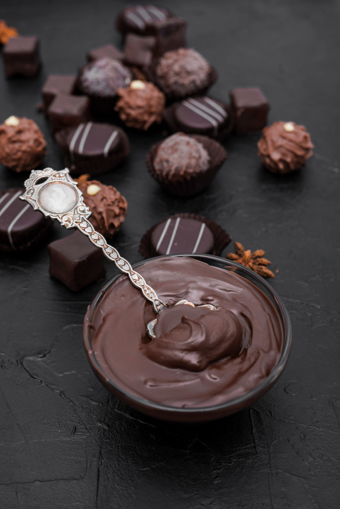 Gelato al cioccolato fondente